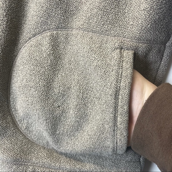 ELLEN TRACY zip up sweater size medium warm sweater tan - Picture 2 of 5